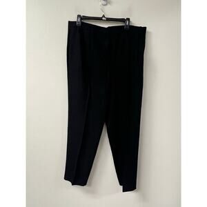 Laurel Black crepe Pants Fits Like a Sz 14